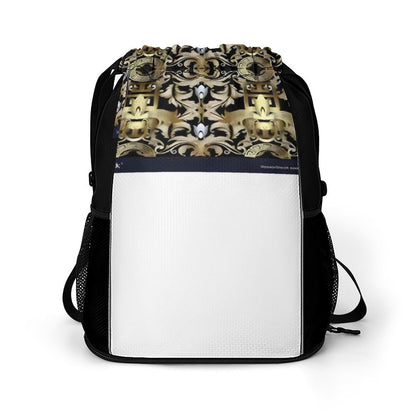 Waffle Cloth Sprots Drawstring Bag (Multi-Sites)