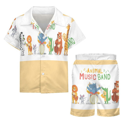 Children's Casual Beach Outfit A27TZ (All-Over Printing)
