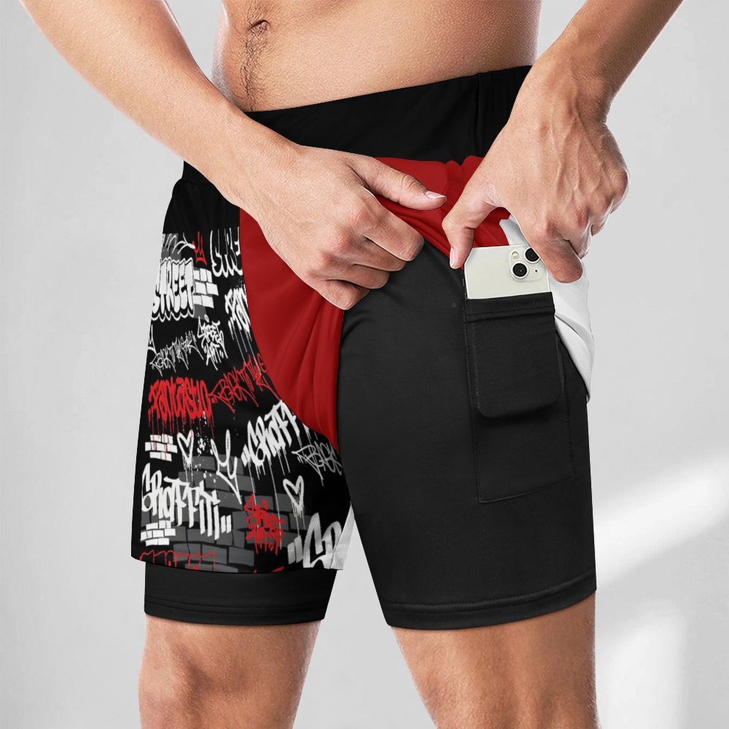 Men Beach Shorts with 4 Pockets DS076