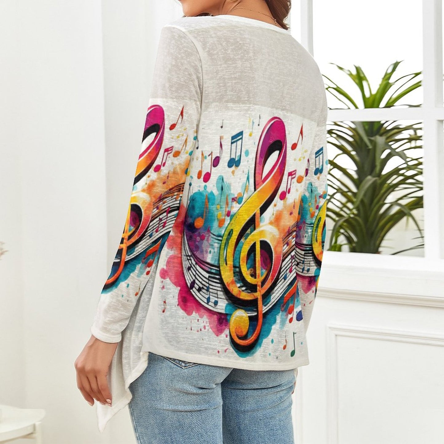 MUSIC GRAFFITI Women's Open Cape