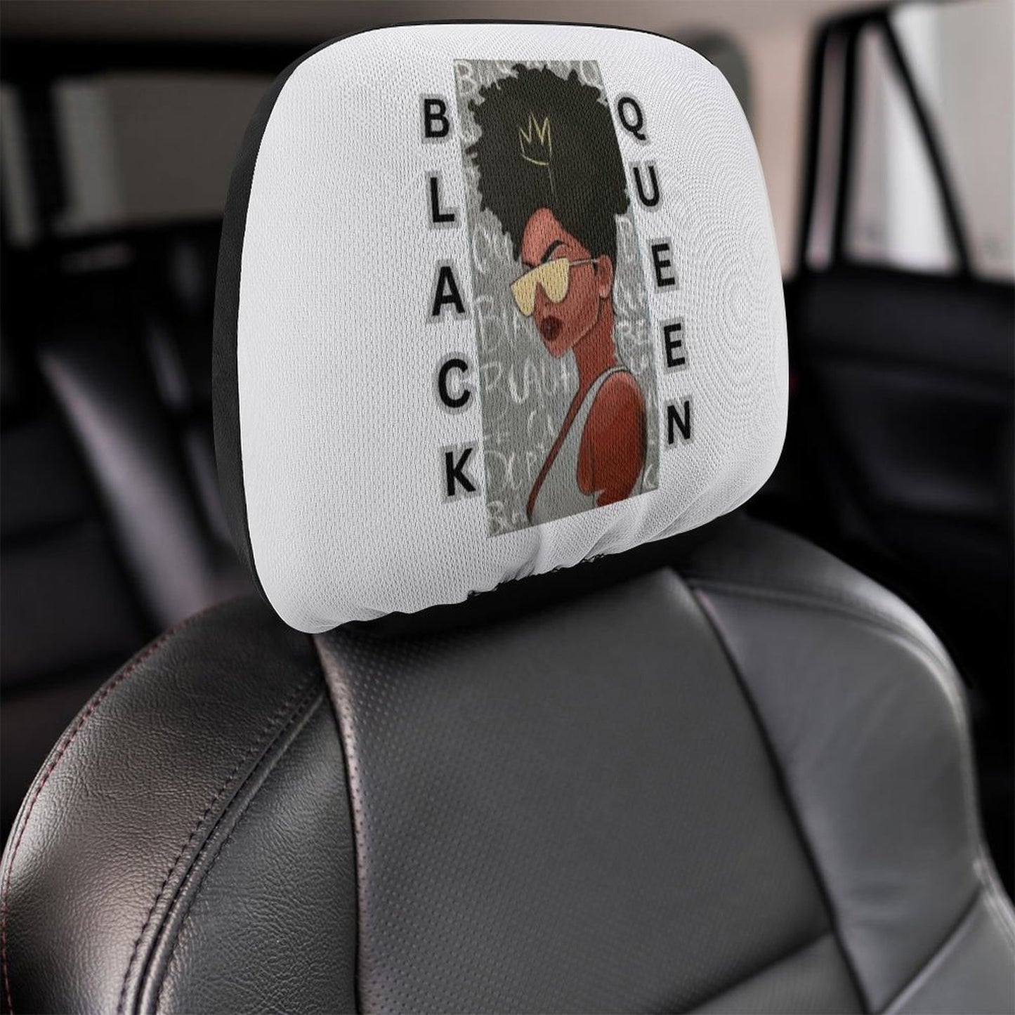 Custom Car Headrest Covers