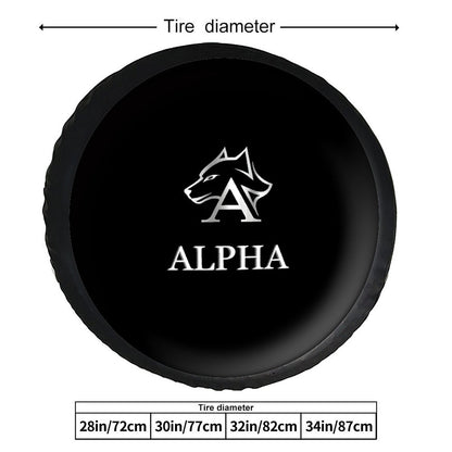 Leather Tire Cover(One-sided Printing)
