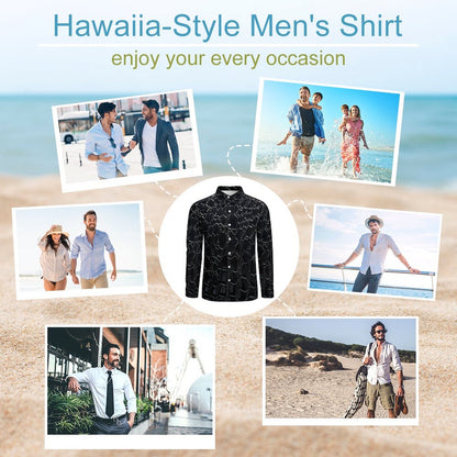 Men's Long Sleeve Shirt with Pocket LS (All-Over Printing)