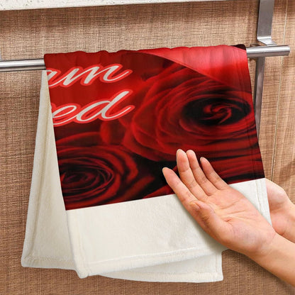 Coral Velvet Towel