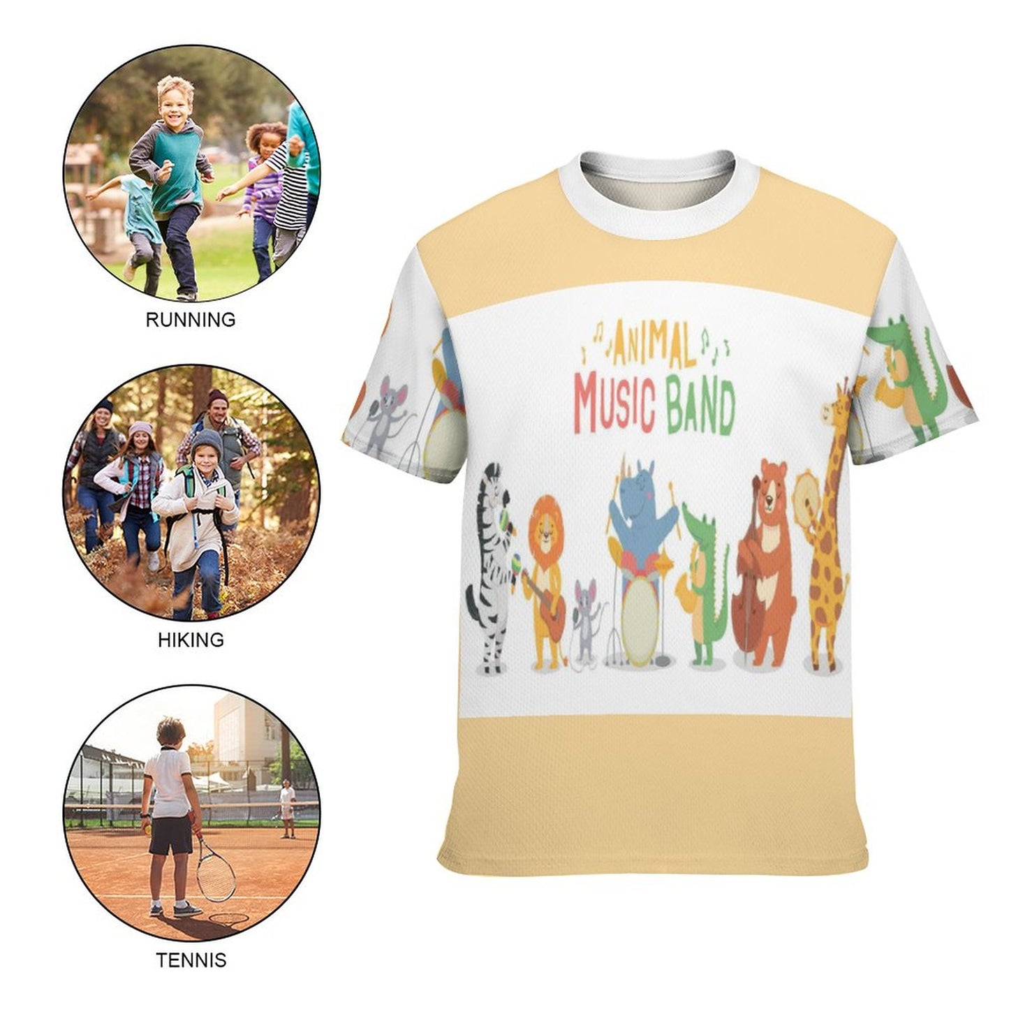 T-shirt for Teens (All-Over Printing)