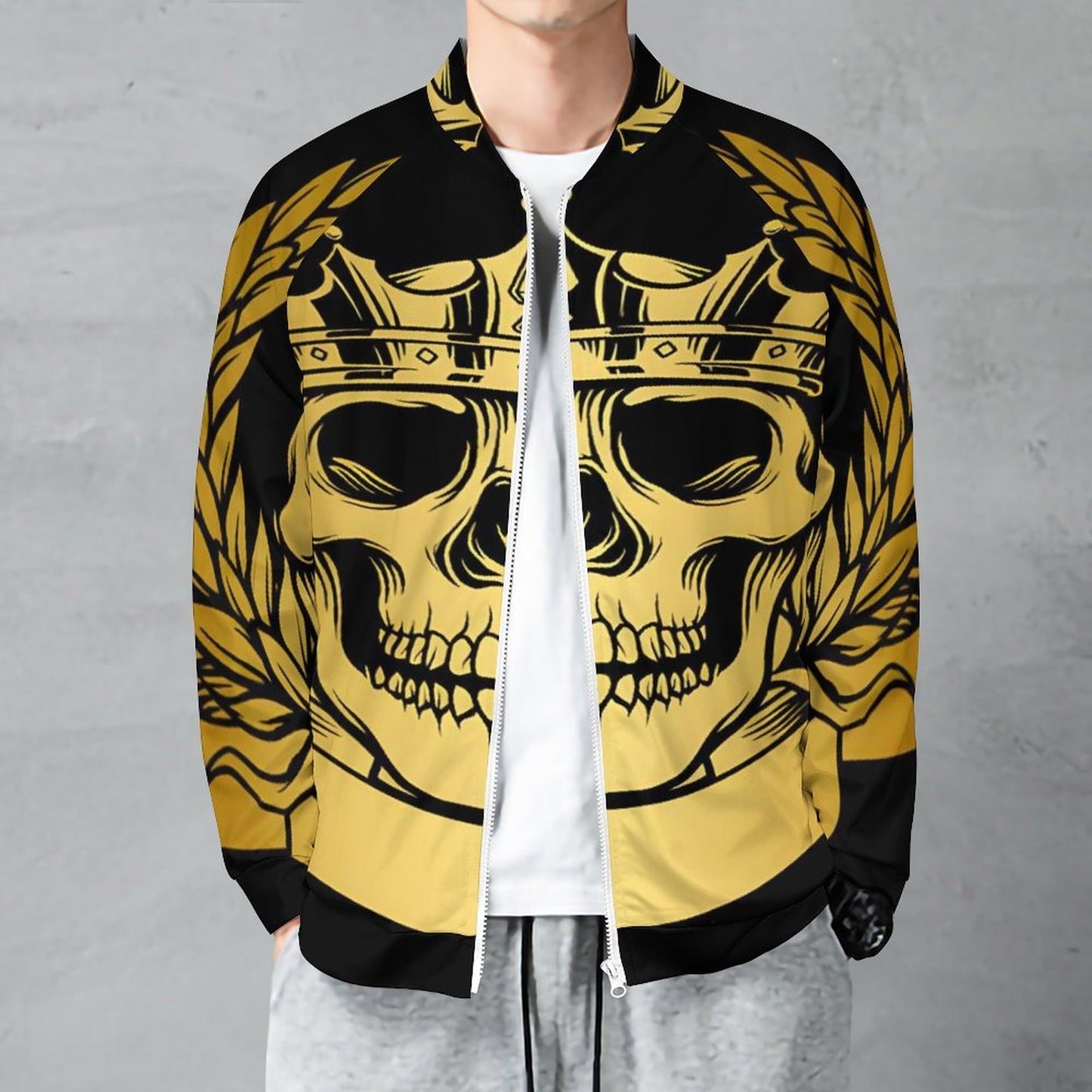 Raglan Zip-up Shirt(All-Over Printing)
