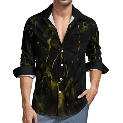 Men's Long Sleeve Shirt with Pocket LS (All-Over Printing)