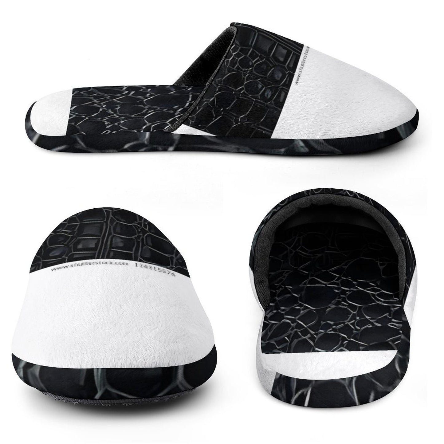 Flannel Men's Cotton Slippers