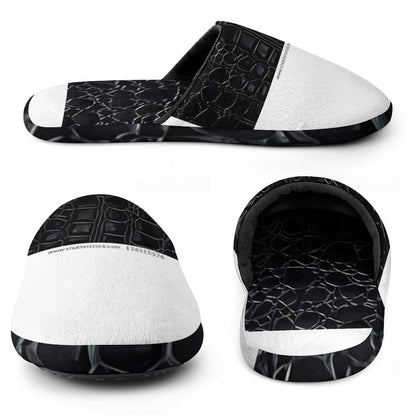 Flannel Men's Cotton Slippers