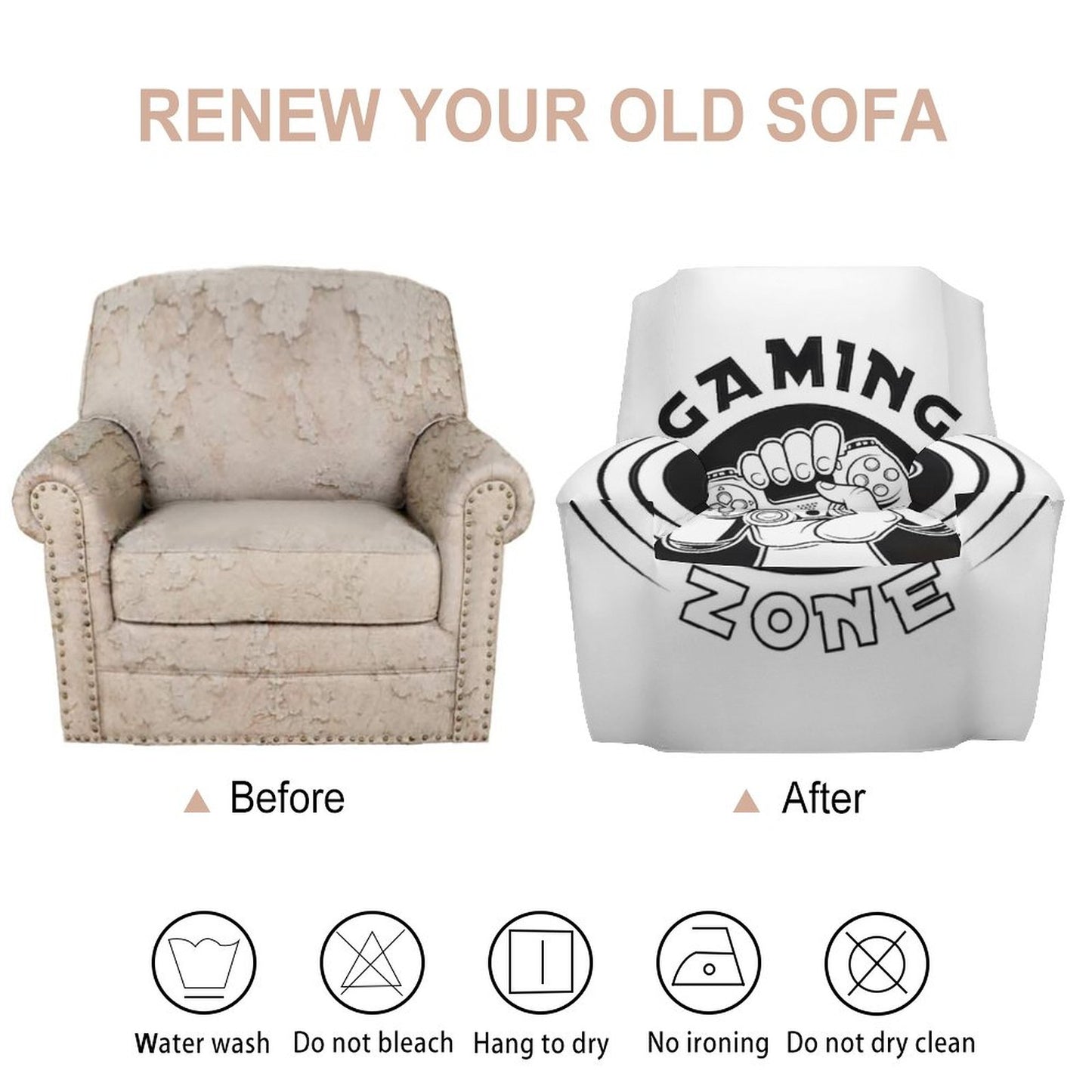 Single Sofa Cover