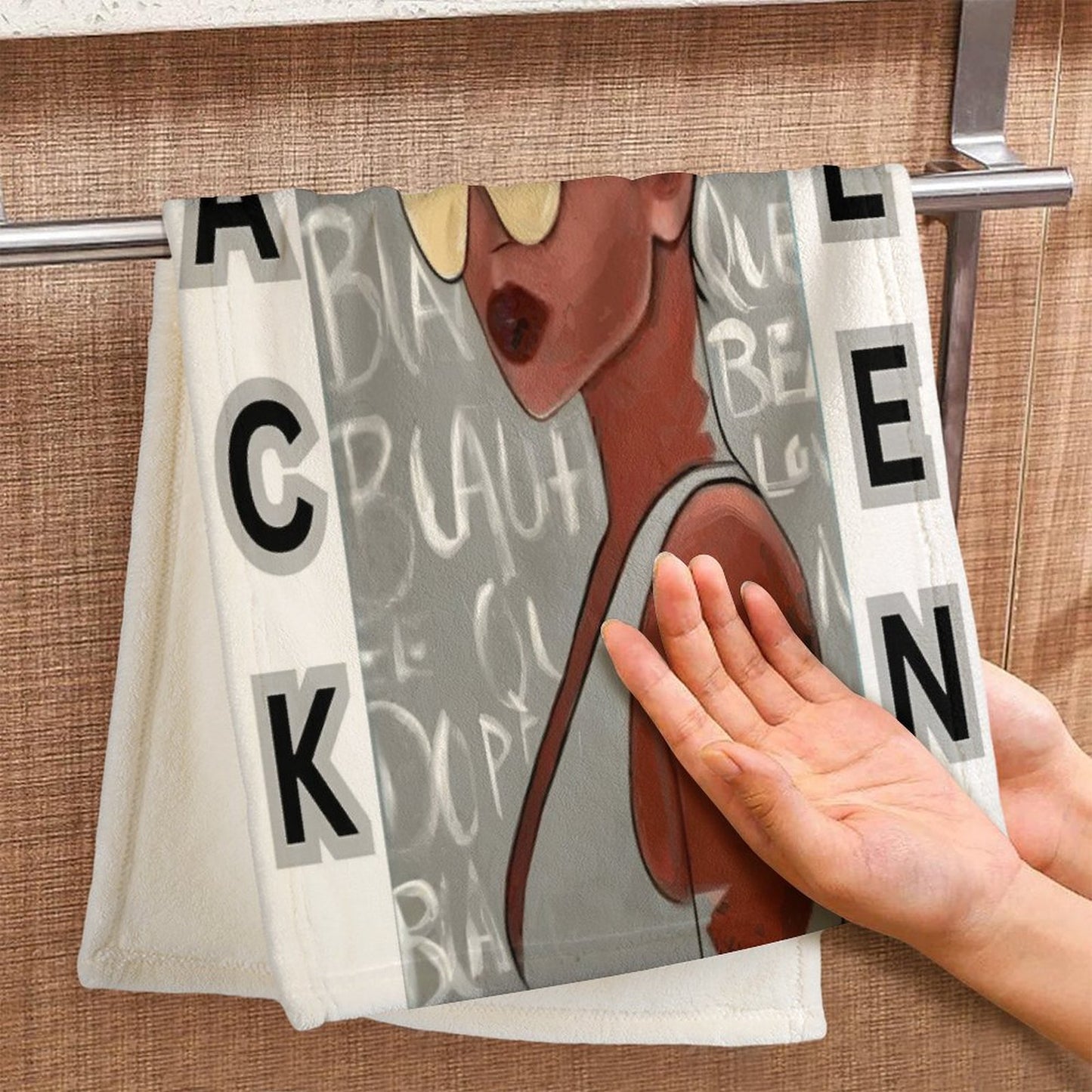 Coral Velvet Towel