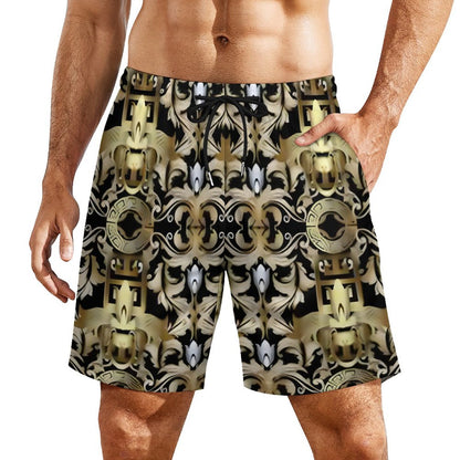 Men's Hawaiian shorts with 4 Pockets