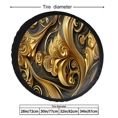 Leather Tire Cover(One-sided Printing)