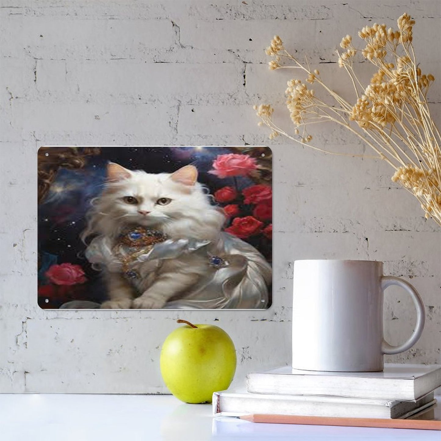 Horizontal Personalized Metal Wall Art Tin Sign-5.5"x7.9"/14x20cm