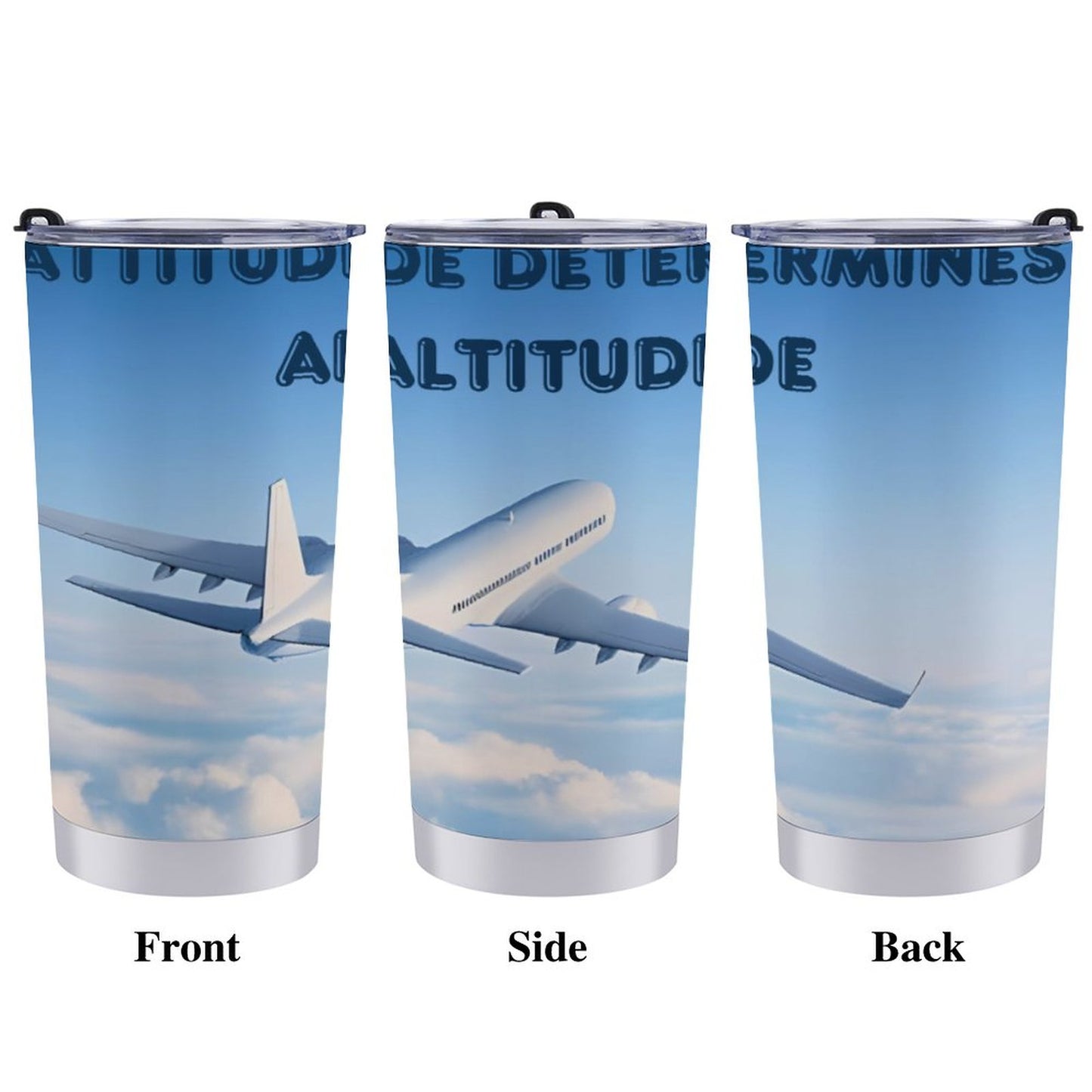 Car Travel Mug Set with Cleaning Kit (590ml/20oz)