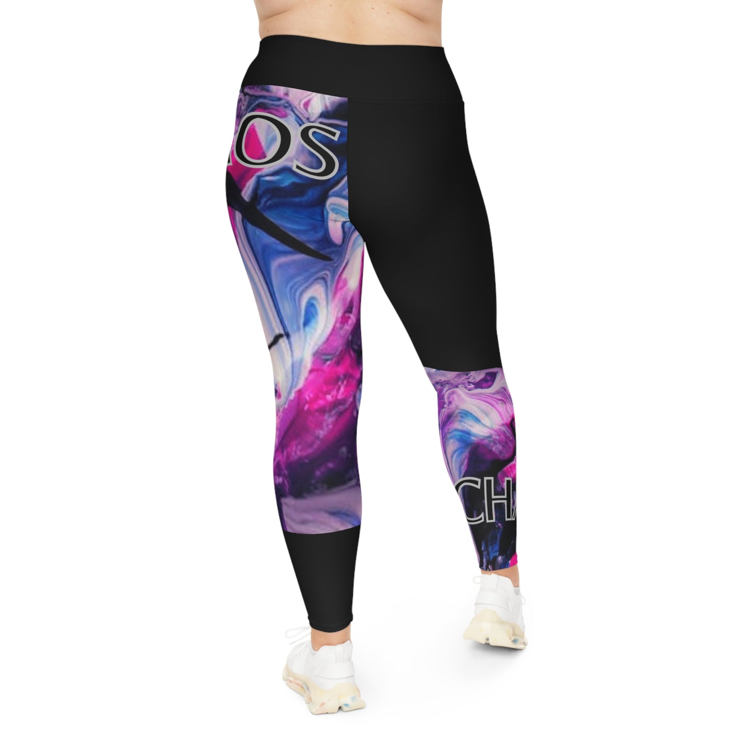 CHAOS Plus Size Leggings (black)-2XL-6XL