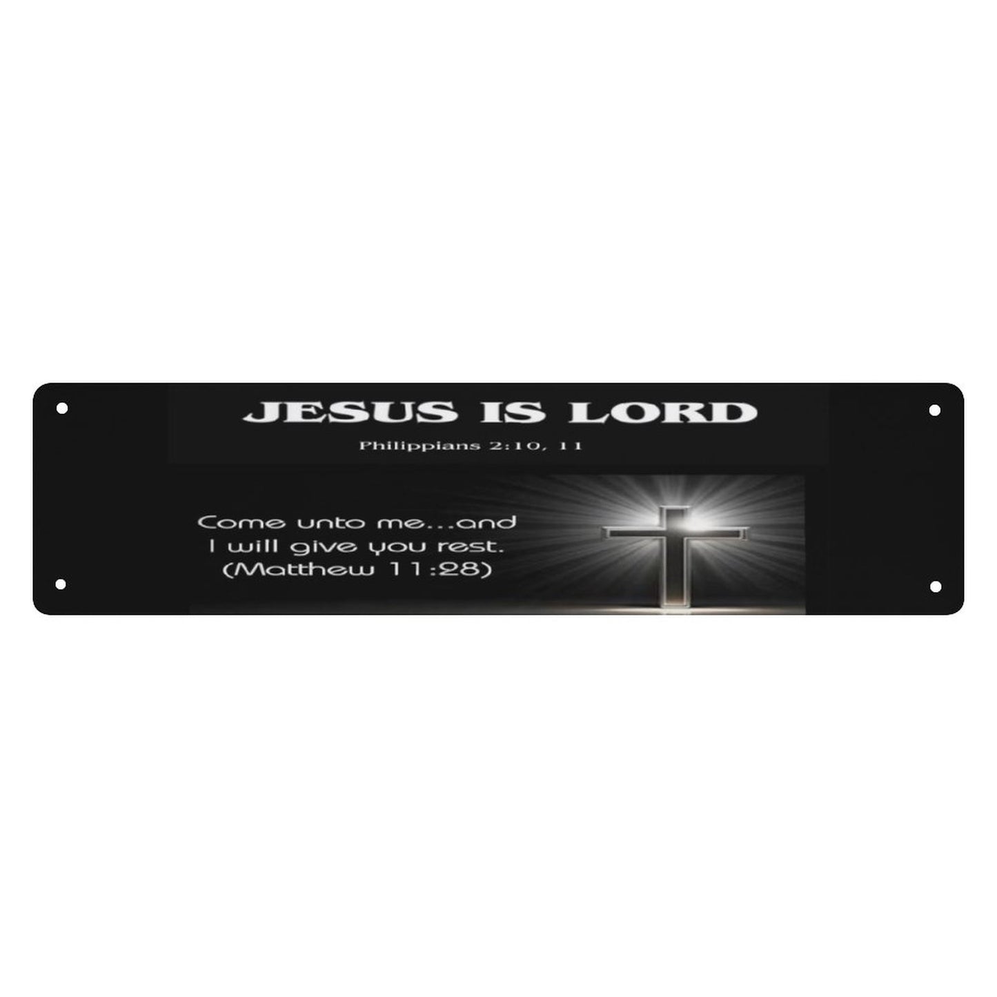 Slim Metal Tin Sign