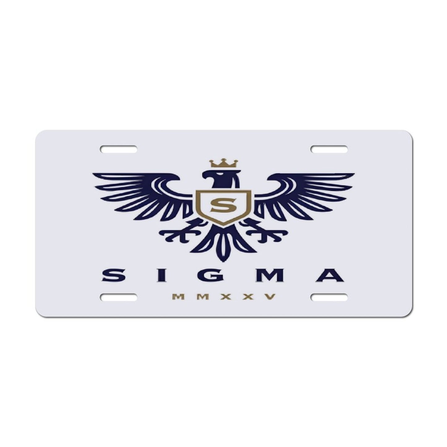Car License Plate-11.8”x5.9”-SIGMA
