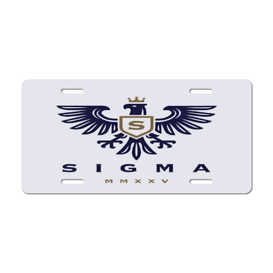 Car License Plate-11.8”x5.9”-SIGMA