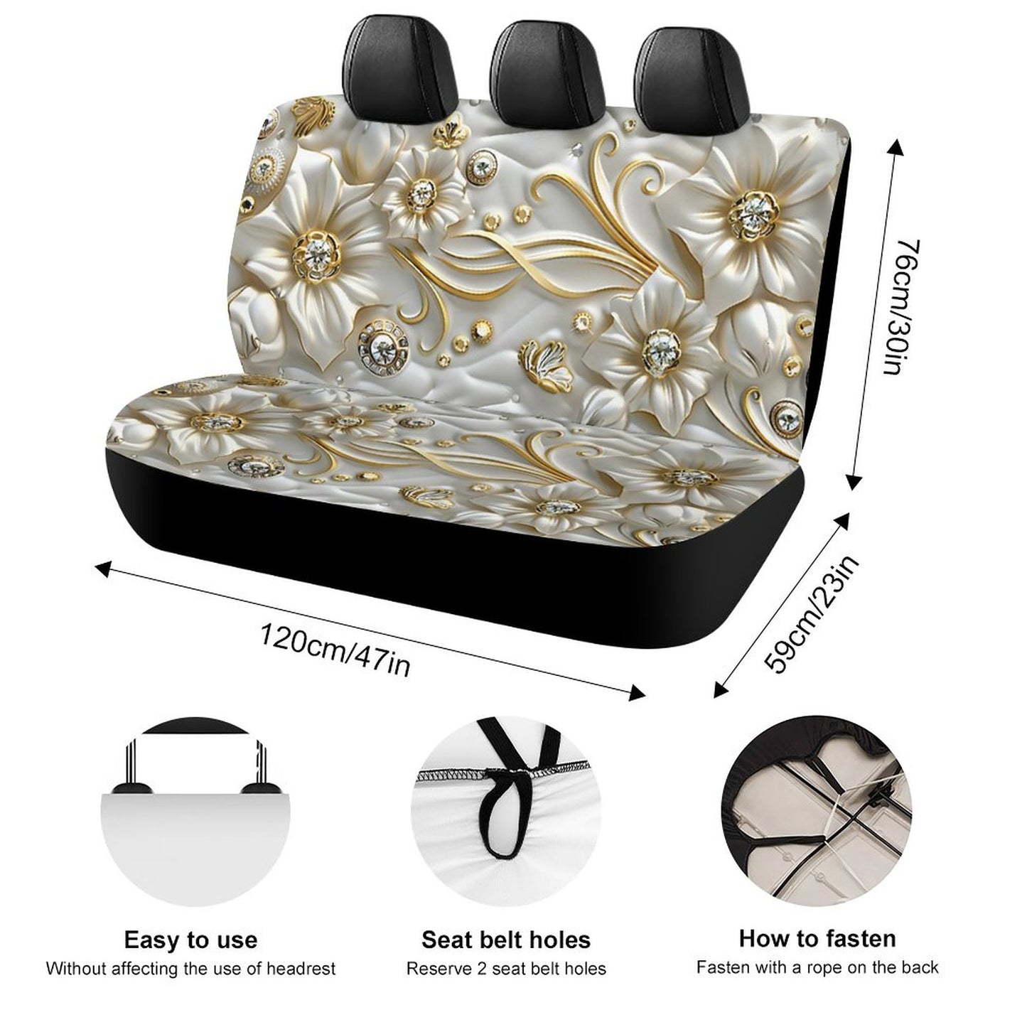 Back Seat Cover for Cars