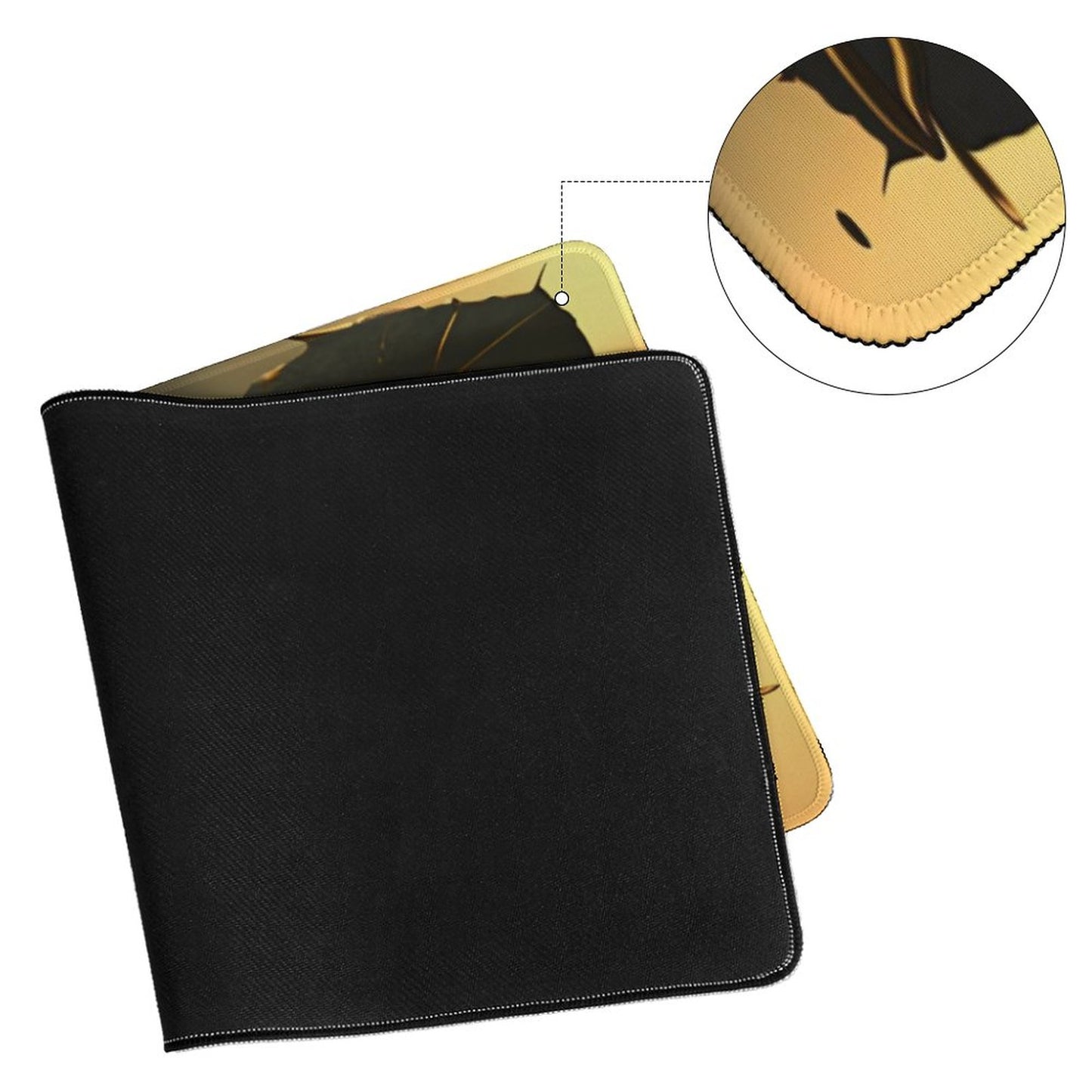 Large Desk Pad Protector with Stitched Edges-12x24 in/ 30x60cm