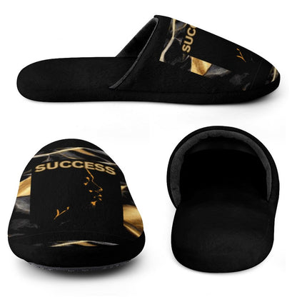 Flannel Men's Cotton Slippers