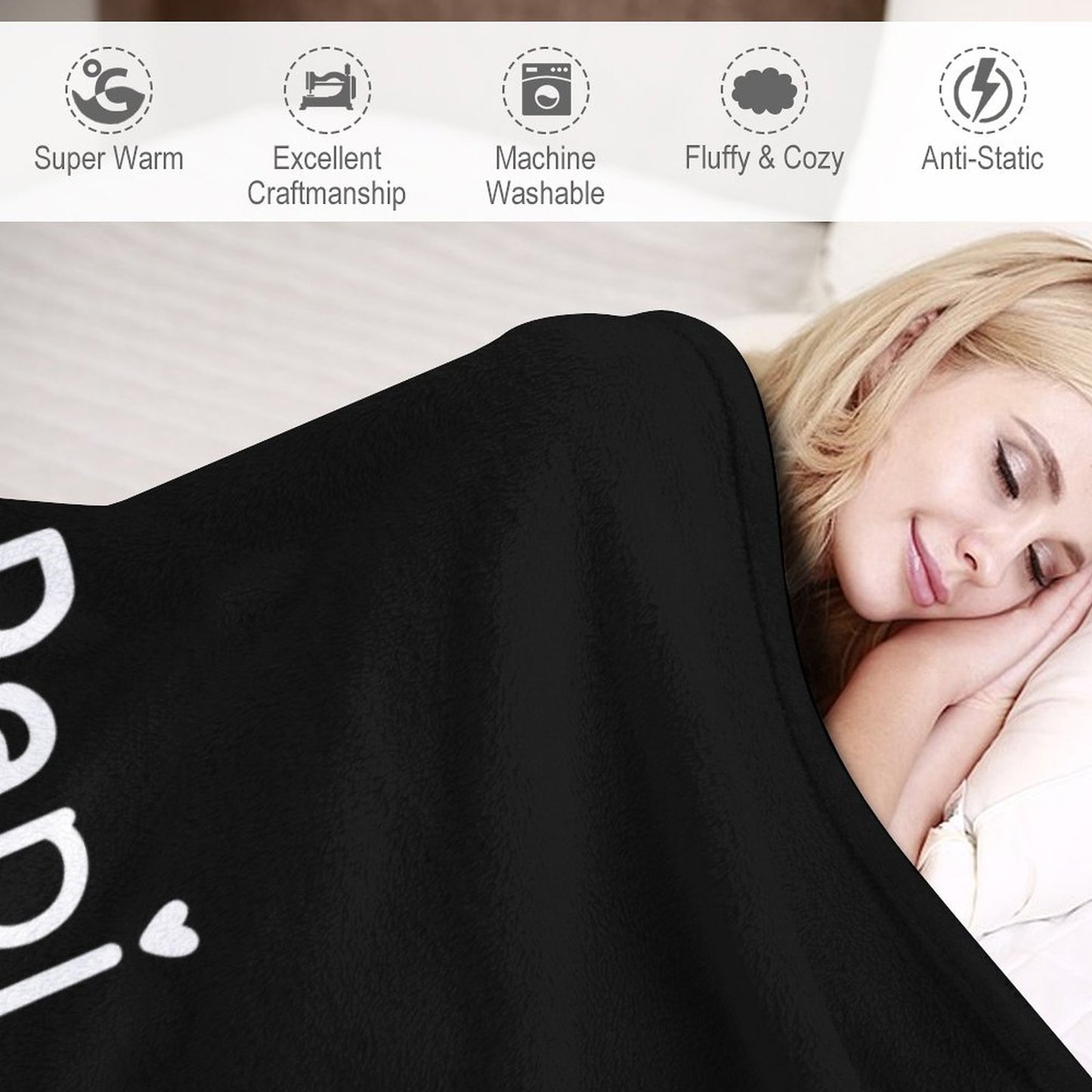 280gsm Flannel Blanket-50"x60" (Dual-sided Printing)