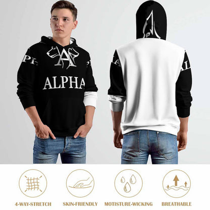 230gsm Printed Hoodie for Men (All-Over Printing)