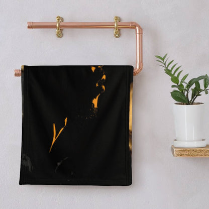 Coral Velvet Towel