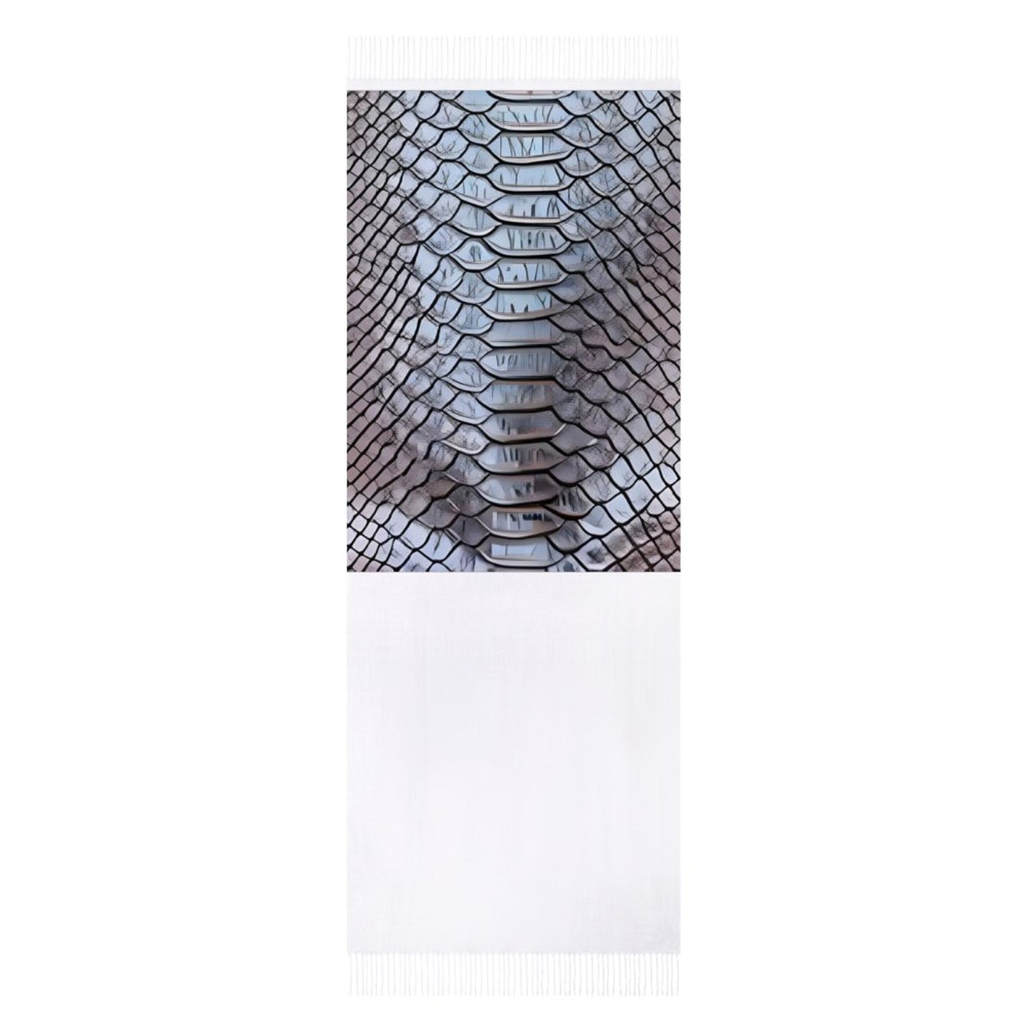 Cashmere-like Tassel Scarf (All-Over Printing)