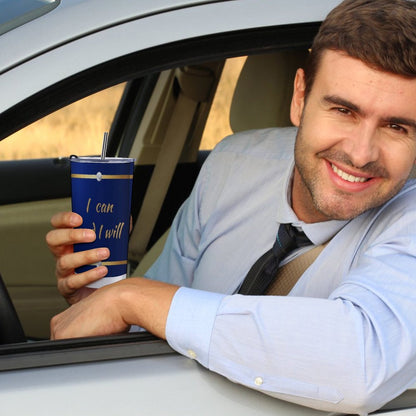 Car Travel Mug Set with Cleaning Kit (590ml/20oz)