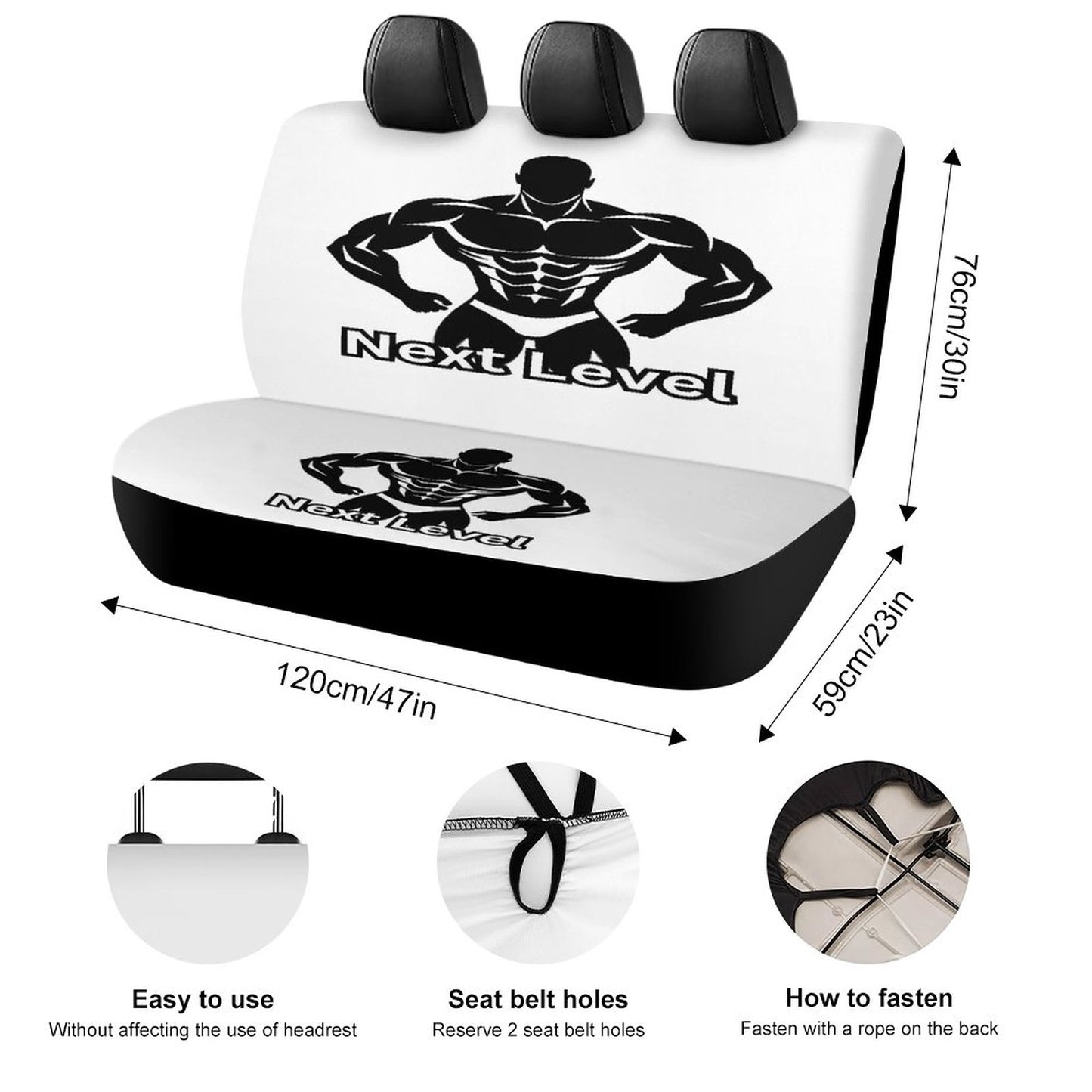 Back Seat Cover for Cars