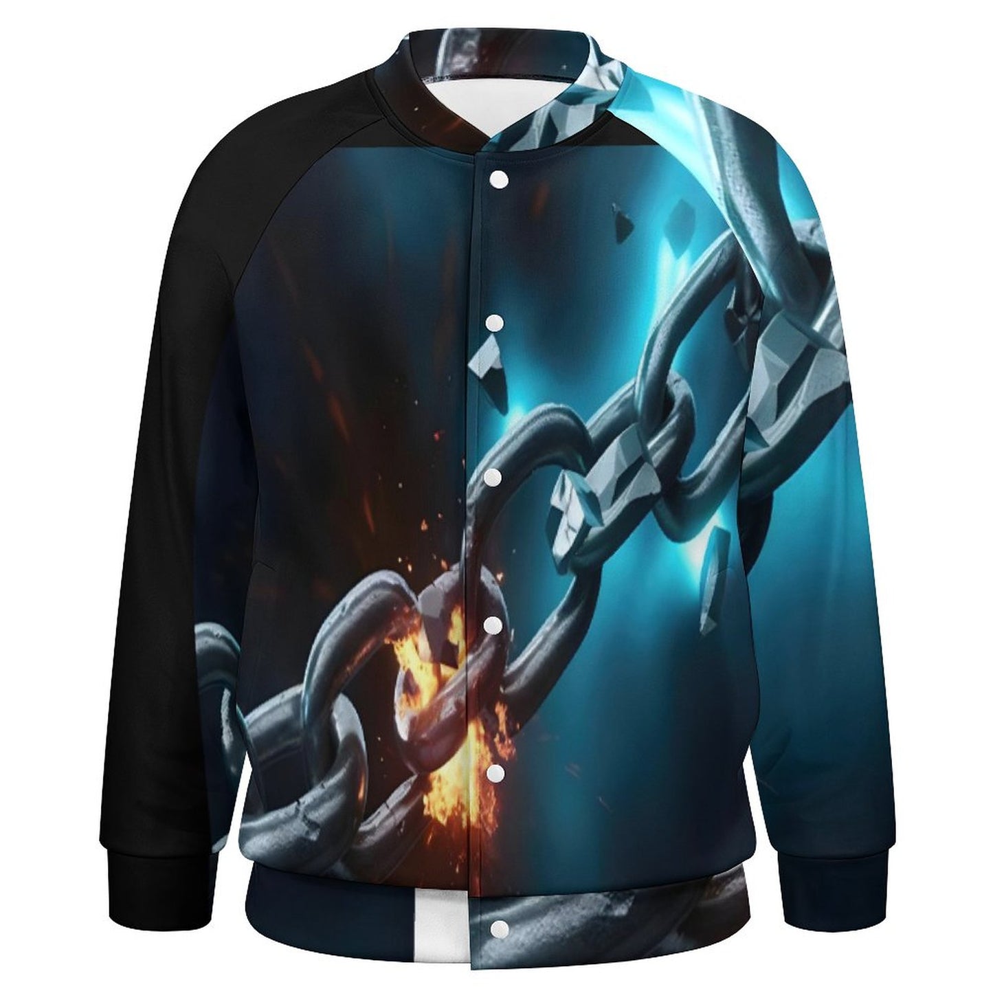 Men's Baseball Jacket (All-Over Printing)