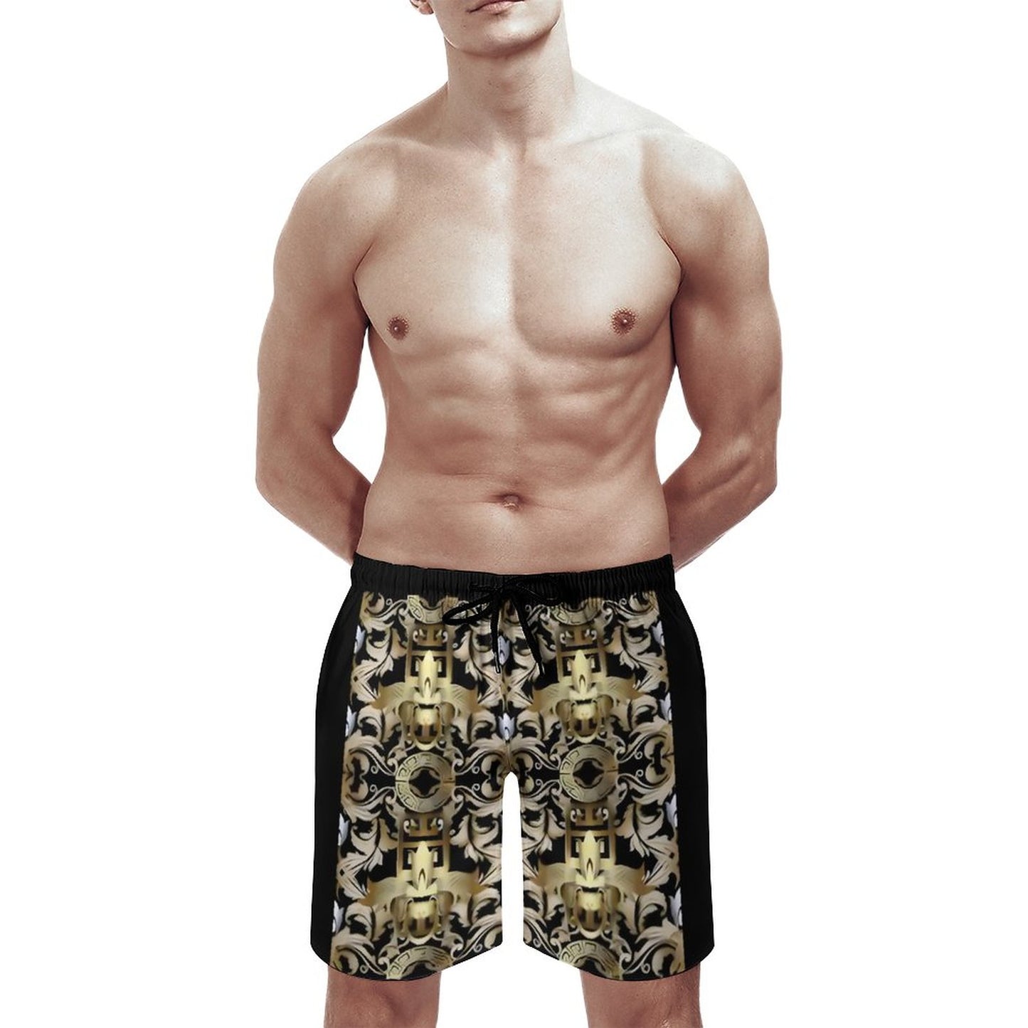 Men's Beach Shorts with Pockets