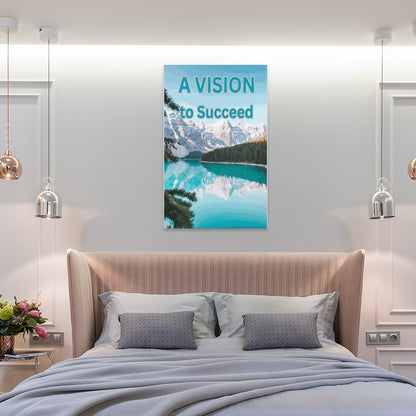 Framed Wooden Poster Hanging (Vertical 2:3)-8x12 inch
