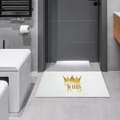 Crystal Velvet Bedroom Floor Mat