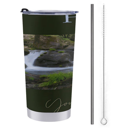 Car Travel Mug Set with Cleaning Kit (590ml/20oz)