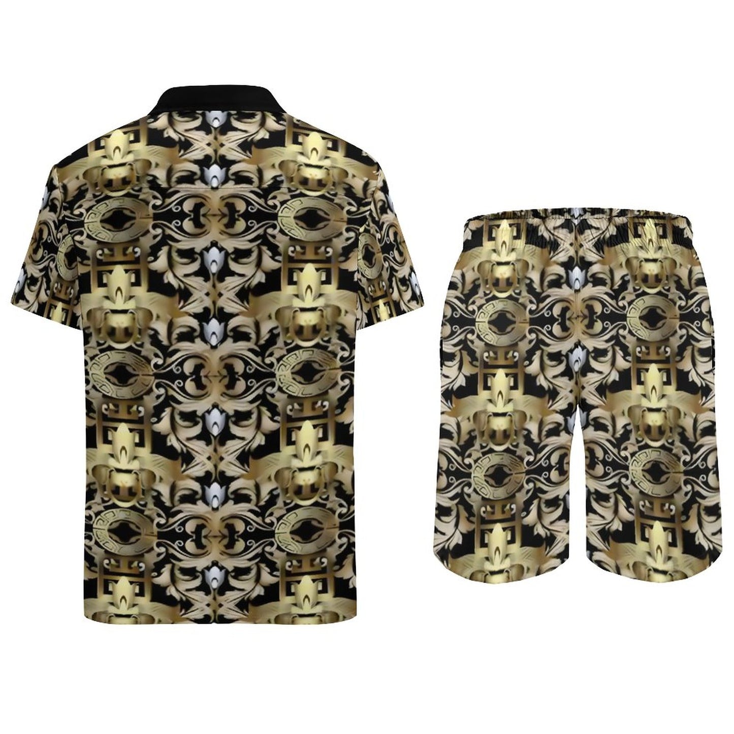 Hawaiian Print Suits for Men (All-Over Printing)