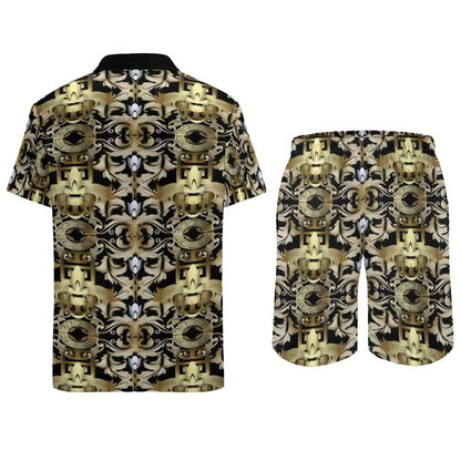 Hawaiian Print Suits for Men (All-Over Printing)