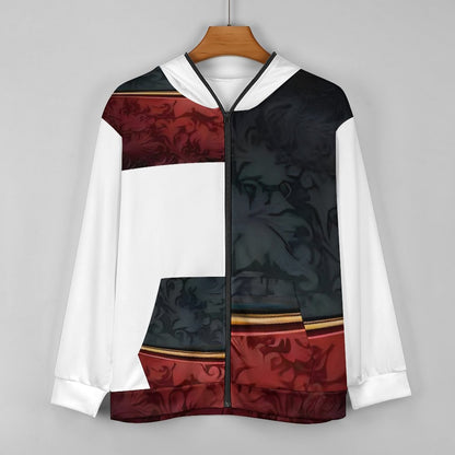230gsm Custom Zip up Hoodie WY14 (All-Over Printing)