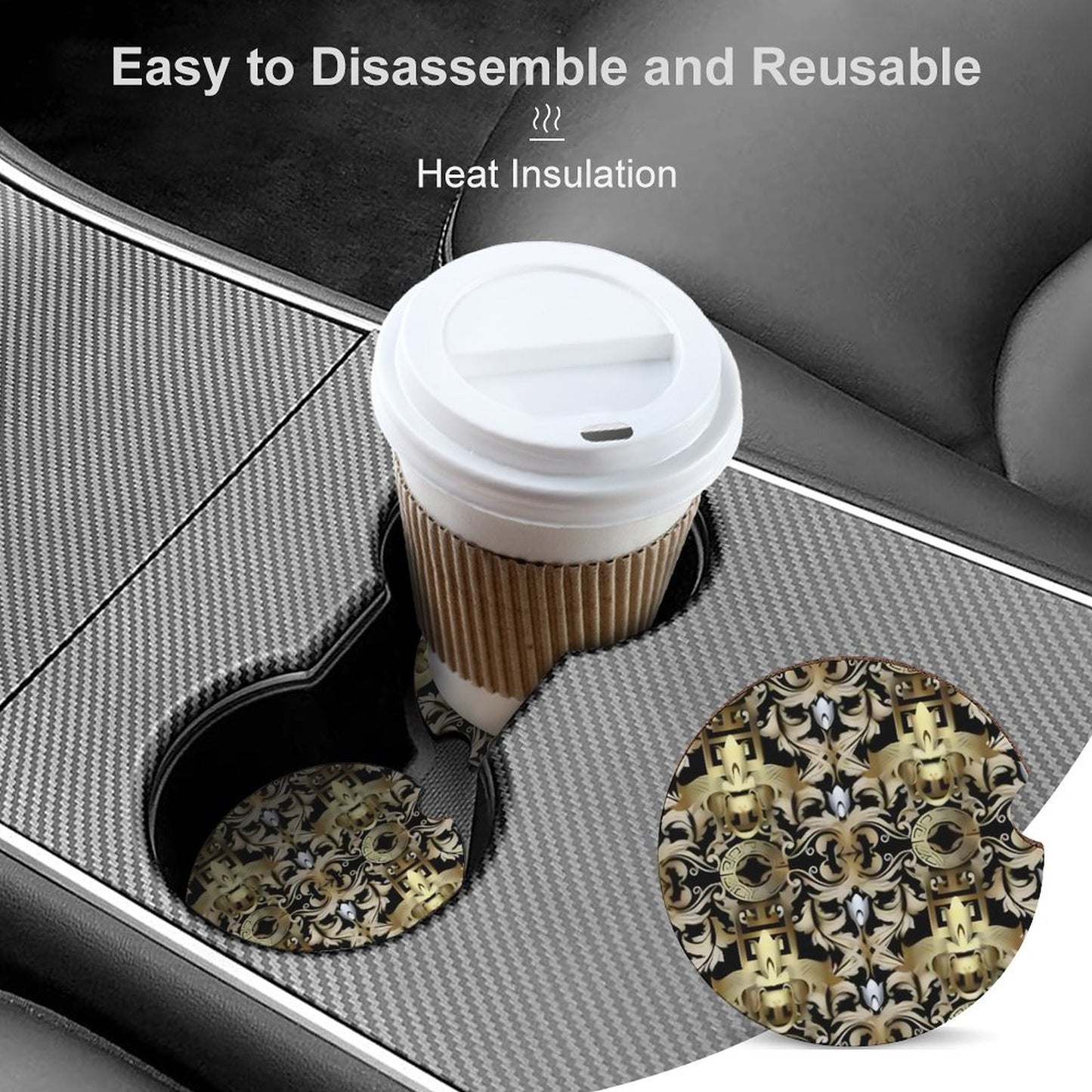 Car Coaster (1-6 pcs)