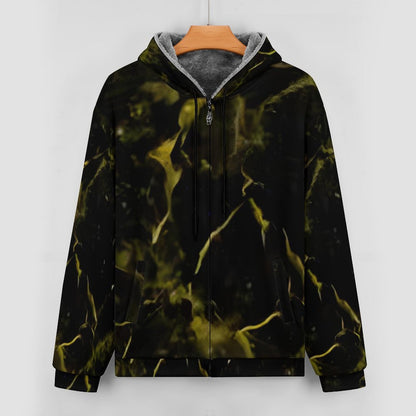 230gsm Full Zip up Hoodie with Plush Lining WZIP (All-Over Printing)