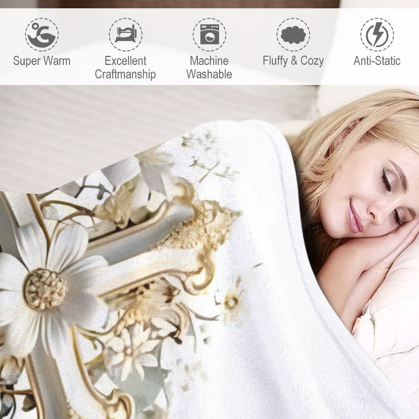 280gsm Flannel Blanket-70"x80" (Dual-sided Printing)-TRY GOD