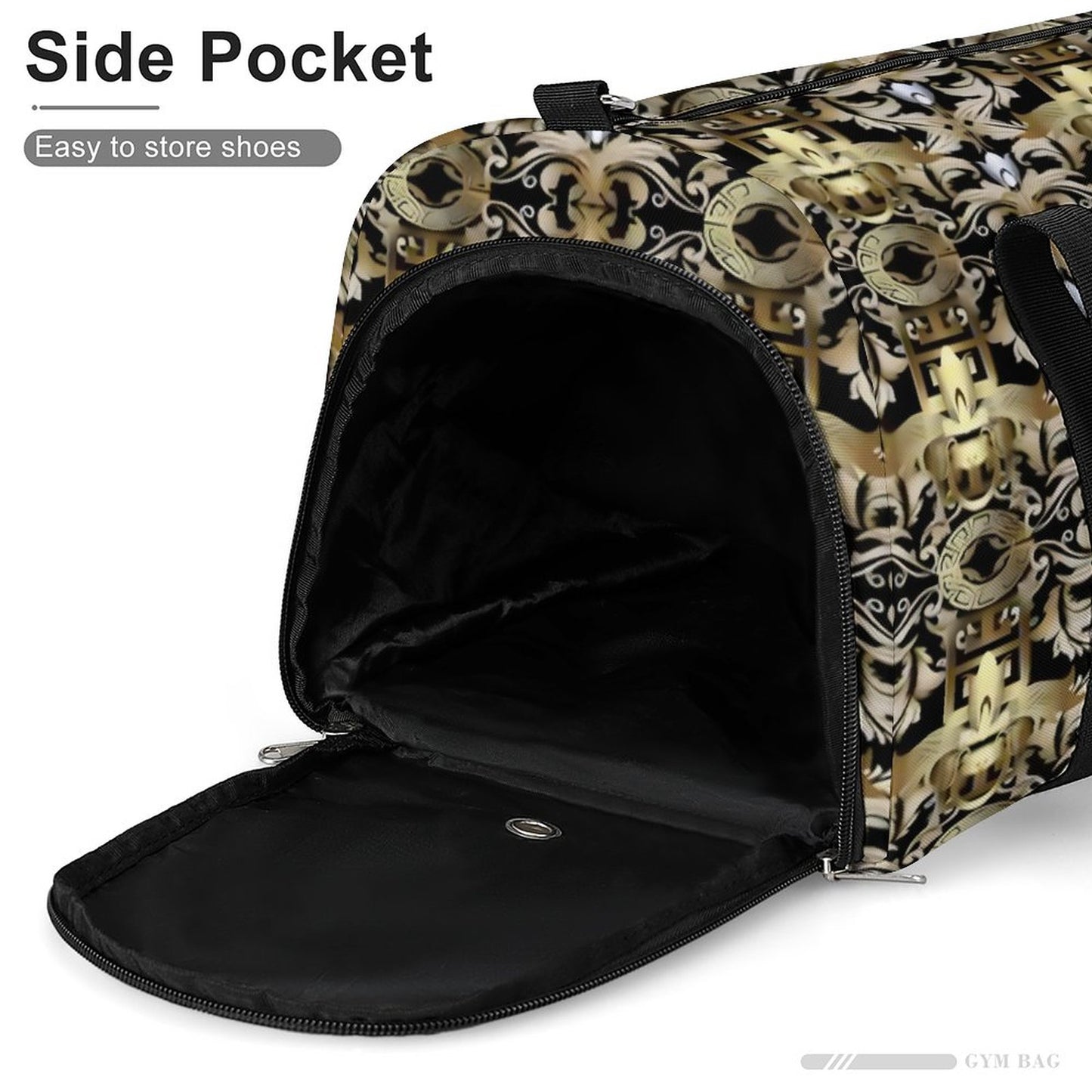Gym bag Capacity Sports Duffel (shoe pocket included)
