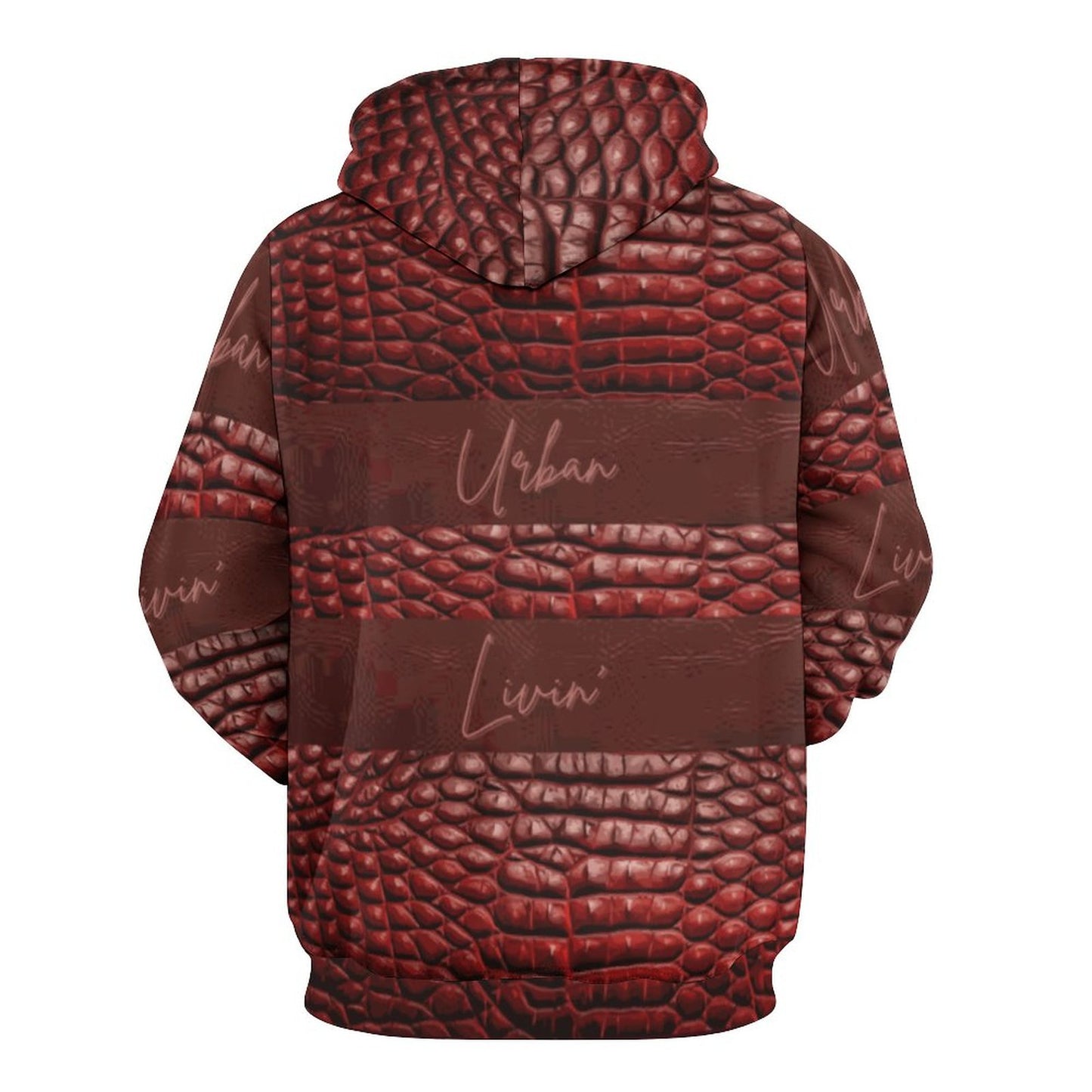 230gsm Men's Cool Hoodie with Double-layer Cap (All-Over Printing)