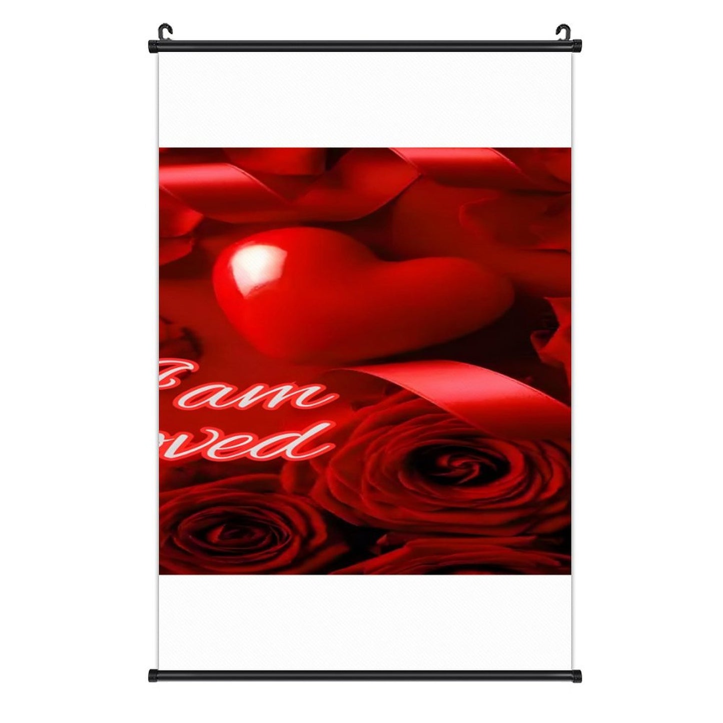 Canvas Hanging Poster with Scrolls-16"x24"/ 40x60cm