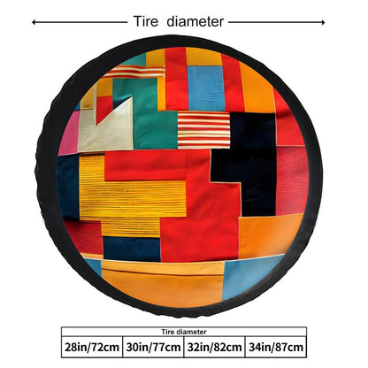 Leather Tire Cover(One-sided Printing)