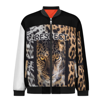 180gsm Zipper Bomber Jacket BMJ (All-Over Printing)