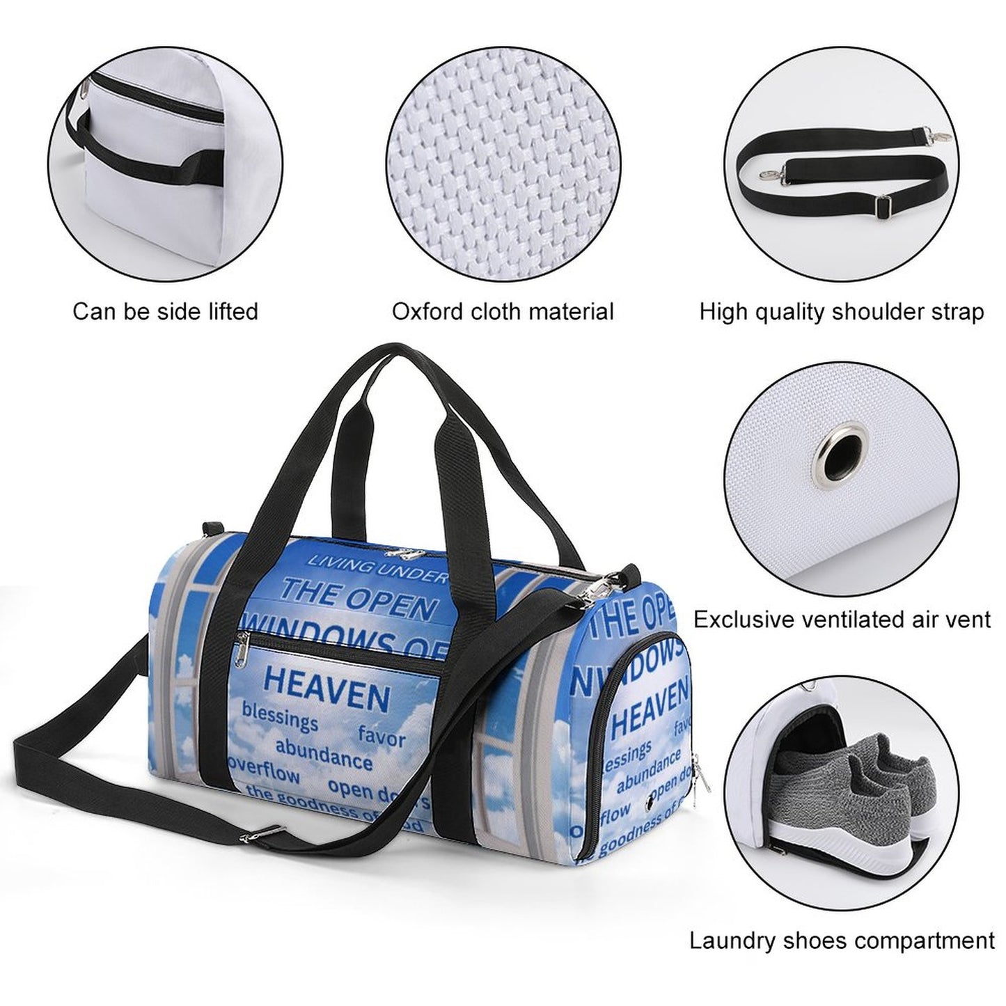 Gym bag Capacity Sports Duffel
