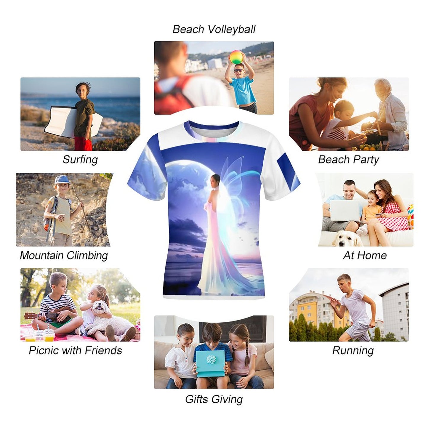 Short Sleeve Kid's T-Shirt ET (All-Over Printing)